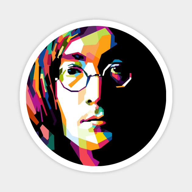 John Lennon WPAP Magnet by awangwidyatama